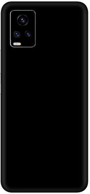 Vcare GadGets Vivo V20 Pro Mobile Skin(Glossy Black)