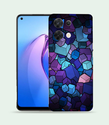 Skinex Oppo-Reno-8pro-5g Mobile Skin(Multicolor Mobile Skin With camera protector (Back + Camera + Side))