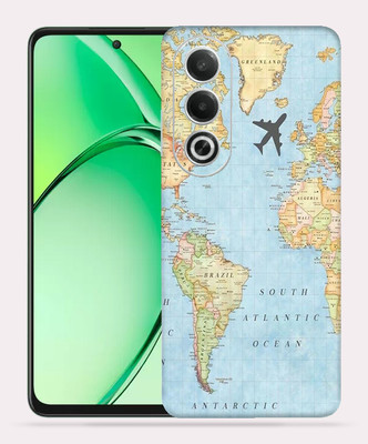 OggyBaba OggyBaba Oppo K12X 5g Mobile Skin(Word Map)