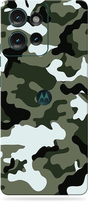 SkinoMania Motorola Edge 50 5G Mobile Skin(Camo_Winter)