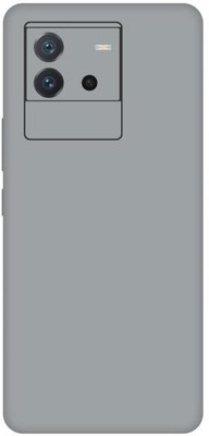 Vcare GadGets iQOO Neo 6 5G Glossy Silver Back Side Premium Mobile Skin(Glossy Silver)