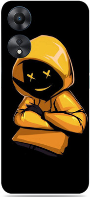 SkinoMania OPPO A78 5G Mobile Skin(Multicolor Yellow-marshmello)