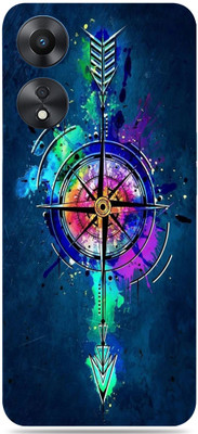 SkinoMania OPPO A78 5G Mobile Skin(Multicolor Arrow Eye)