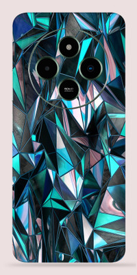 Gizmo Wraps POCO M7 5G Mobile Skin(Polygon blue)