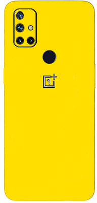 BugguSkin OnePlus Nord N10 5G Mobile Skin(Ultra Super Yellow Matte Skin With High Matte Finish.)