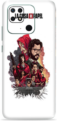SkinoMania Redmi 10c Mobile Skin(Multicolor Poster-Art)