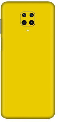 Vcare GadGets Redmi Note 9 Pro Max Mobile Skin(Yellow Glossy)