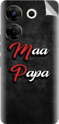 Snooky Tecno Camon 20 Pro 5G Mobile Skin(Black)