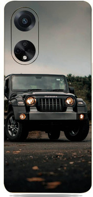 SkinoMania OPPO F23 5G Mobile Skin(Black-Thar Multicolor Mobile Skin)