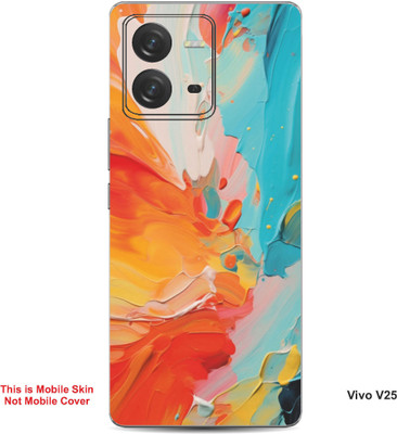 VYBE The Smart Choice Vivo V25 Art Embossed Mobile Skin(Halloween 4)