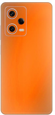 Vcare GadGets Redmi Note 12 Pro 5G Mobile Skin(Orange)