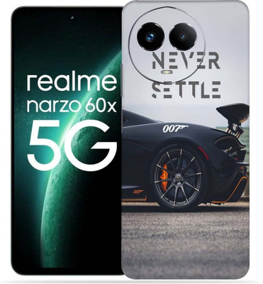 OggyBaba Realme Narzo 60X 5g Mobile Skin(Grey Never Settle)