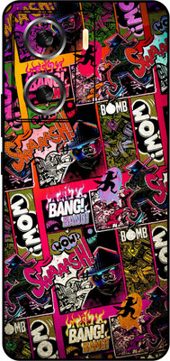 AMTHA AMTHA Vivo IQOO Z7 5G Premium Vinyl Mobile Skin(Multicolor)