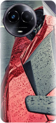 Snooky Realme Narzo 60x Mobile Skin(Red&Black)