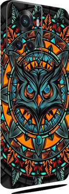 BUGGU OnePlus 10R 5G Mobile Skin(Ultra Super Mighty Owl Skin With High Matte Finish.)