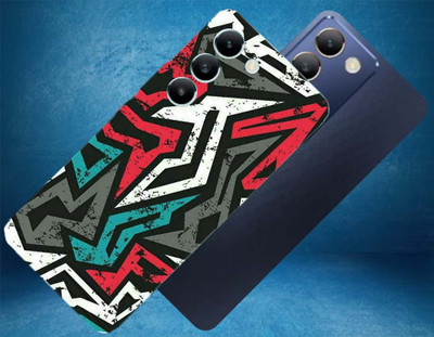 AsSkin Vivo T3 5G Mobile Skin(Colored Geometric Skin With Glossy Matte Finish.)