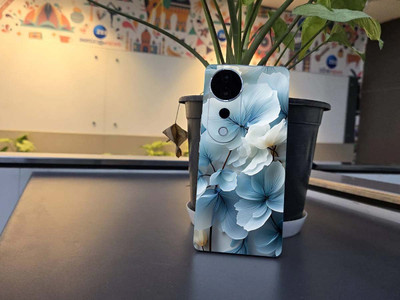 BugguSkin VIVO T3 ULTRA 5G MOBILE SKIN Mobile Skin(Lighblue)