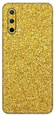 Vcare GadGets Nord CE 5G Skin Back Side With Camera Protection High Quality Premium Mobile Skin(Gold Glitter)