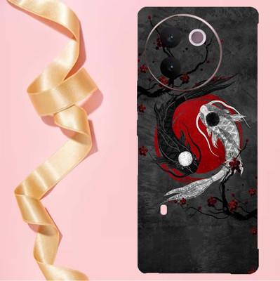 AsSkin Vivo V30e 5G Mobile Skin(yin yang Skin With Glossy Matte Finish.)
