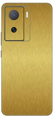 Vcare GadGets i QOO Z7 5G Mobile Skin(Gold)