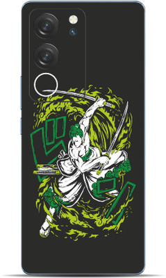 VYBE Vivo V29 Zoro Mobile Skin Mobile Skin(Yellow Green 35)