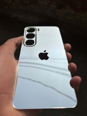 TWUAOP VIVO Y300 5G, MIRROR BACK PANNEL ACRYLIC SHEET Mobile Skin(Silver)