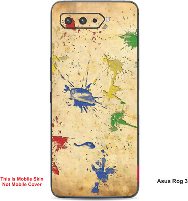 VYBE The Smart Choice Asus Rog 3 Art Embossed Mobile Skin(Sunset 1)