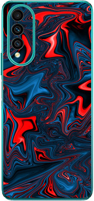 FCS Huawei nova 8 SE Printed Back skin Mobile Skin(Red Motion)