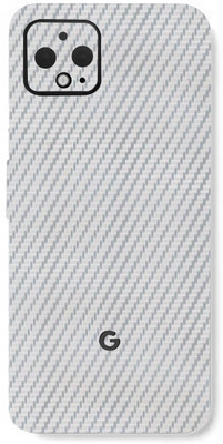 TJ CREATION GOOGLE PIXEL 4XL Mobile Skin(Ultra Super Silver Carbon Fiber Skin With High Matte Finish., Mobile Skin (Back+Side+Camera))