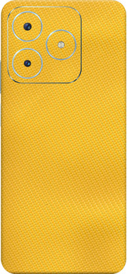 SkinoMania Realme Narzo N63 5G Mobile Skin(yellow-CF Mobile Skin)