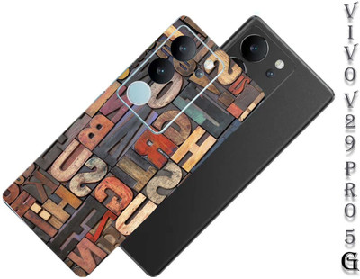 LAMHA Vivo V29 pro 5g Mobile Skin(Ultra Super Latter Graffiti Skin With High Matte Finish.)