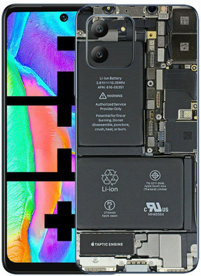 FCS Infinix Hot 11 Printed Back Skin Mobile Skin(Motherboard Skin)