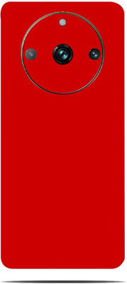 LAMHA realme 11 pro plus 5g, REALME 11 PRO PLUS 5G Mobile Skin(Super Red Matte Hipster Matte Skin With(Back+Camera+Sides))