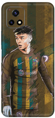 wrap craft VIVO Y72 5G Premium Vinyl Mobile Skin(Multicolor)