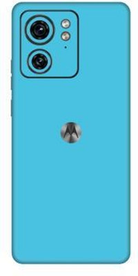 Vcare GadGets Moto Edge 40 (5G) Mobile Skin(Blue Satin)