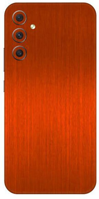 Vcare GadGets Samsung Galaxy A34 5G Mobile Skin(Orange)