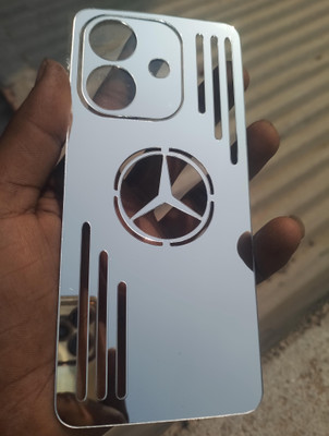 MOKPLZ OPPO A3X 5G SILVER MIRROR BACK PANNEL Mobile Skin(Silver)