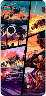 wrap craft VIVO IQOO Z10R 5G Premium Vinyl BACK 10 Mobile Skin(Multicolor)