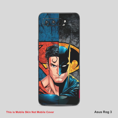 VYBE The Smart Choice ROG 3 Super Hero Mobile Skin(Multy colorJ/06)