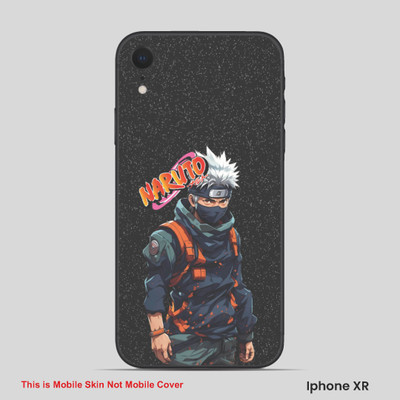 VYBE The Smart Choice iPhone XR Naruto Embossed Mobile Skin(Brown Sugar 11)