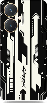 SkinoMania Vivo y27 Mobile Skin(B-&-W-Cyber Mobile Skin)