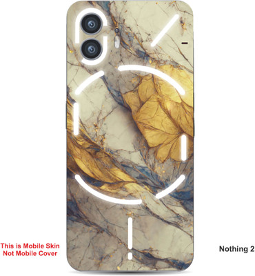 VYBE The Smart Choice Nothing 2 Abstract Embossed Mobile Skin(Hippie Blue 1)