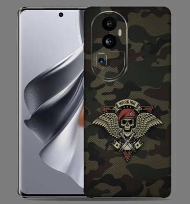 WeCre8 Skin's Oppo Reno 10 pro Plus 5g Mobile Skin(Warrior-Camouflage Mobile Skin)