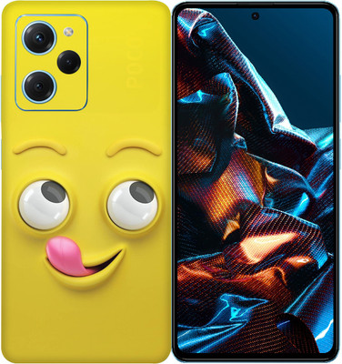 SkinoMania POCO X5 Pro 5G Mobile Skin(Multicolor Funny Cartoon)