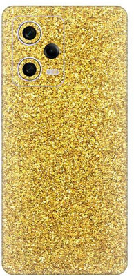 Vcare GadGets Redmi Note 12 Pro 5G Mobile Skin(Gold)
