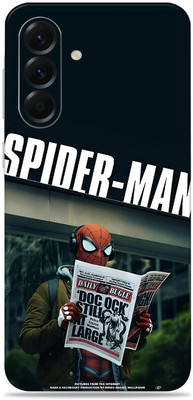 WeCre8 Skin's Samsung galaxy A36 5G Premium Vinyl Mobile Skin (Multicolor) Mobile Skin(Spider-Man Read Newspaper)