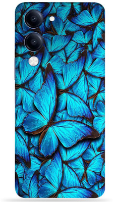 OggyBaba T4 Lite 5g Mobile Skin(Butterfly Blue)