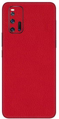 Vcare GadGets IQOO 3 5G Mobile Skin(Red Leather)