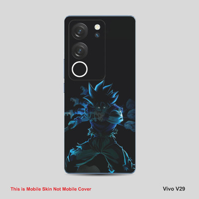 VYBE The Smart Choice Vivo 29 Goku Mobile Skin Mobile Skin(Picton Blue 04)
