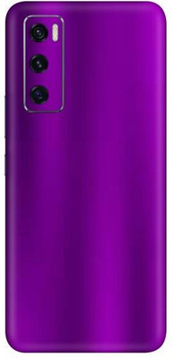 Vcare GadGets Vivo V20 SE Mobile Skin(Metallic Purple Shining)